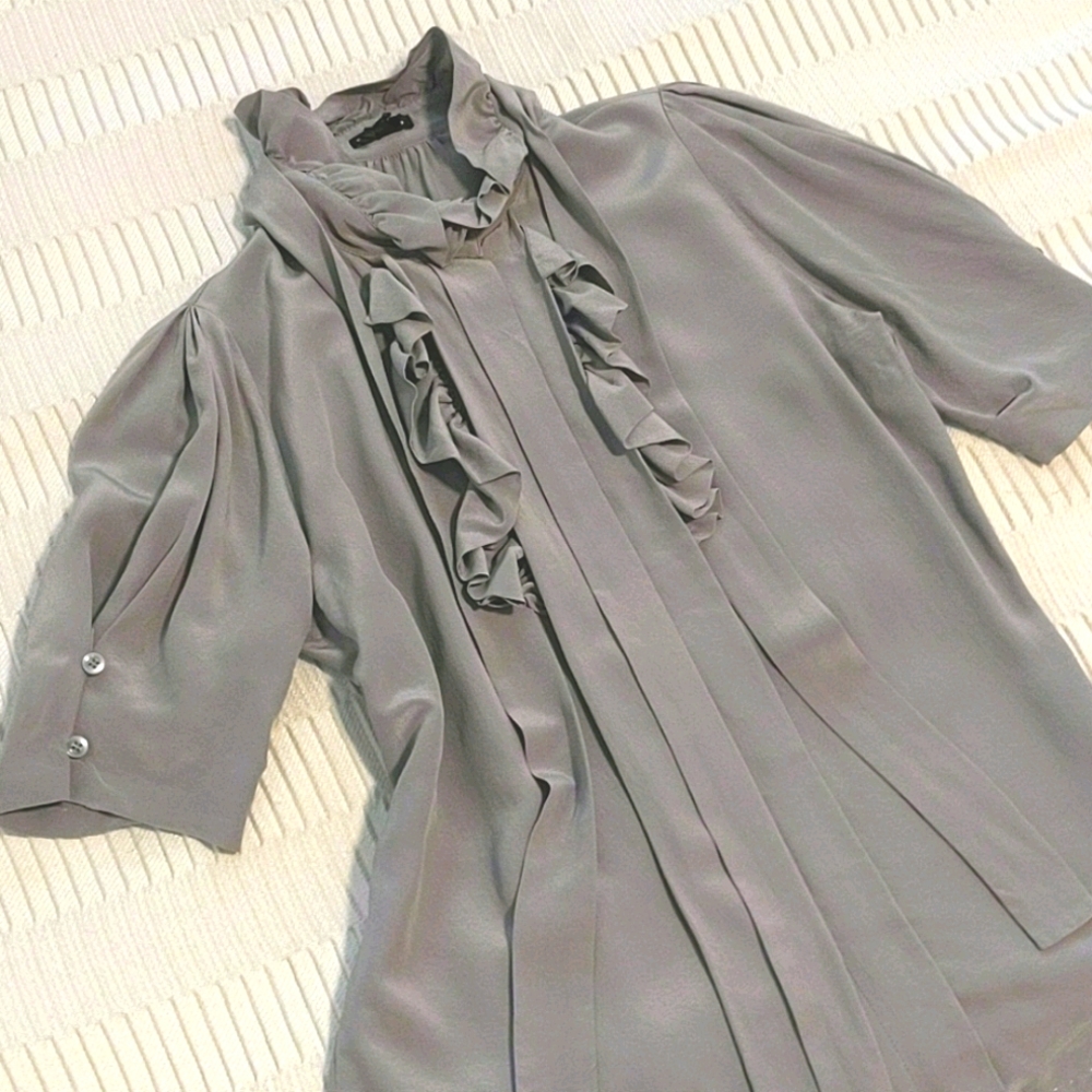 Club Monaco Silk Blouse